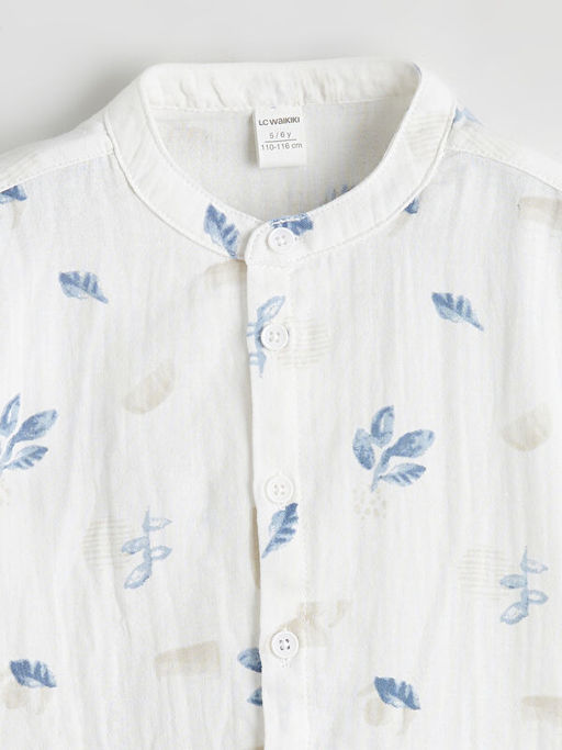 Hakim Yaka Uzun Kollu Erkek ?ocuk G?mlek