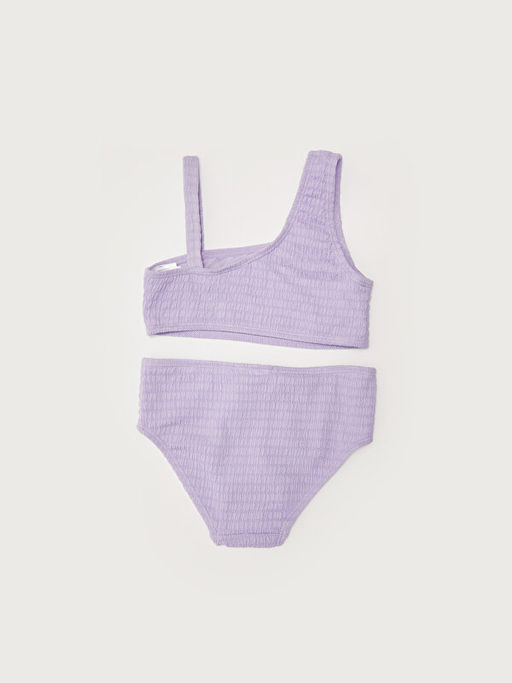 Esnek Kuma? Kendinden Desenli K?z ?ocuk Bikini - Waikiki фото 2