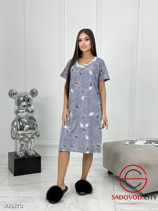 сорочка женская длинная - Bruno фото 3