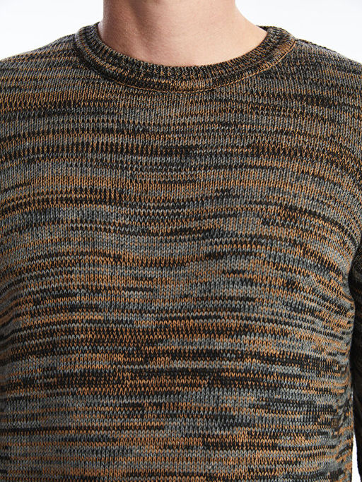 Bisiklet Yaka Erkek Triko Kazak - Waikiki фото 8