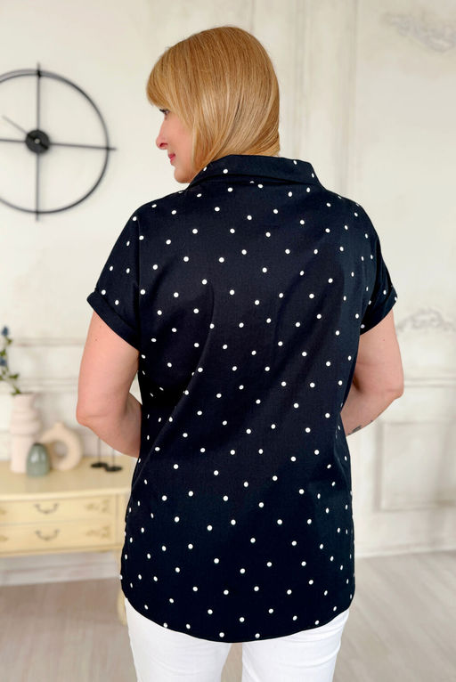 Блуза Rumoda 2219 темно-синий