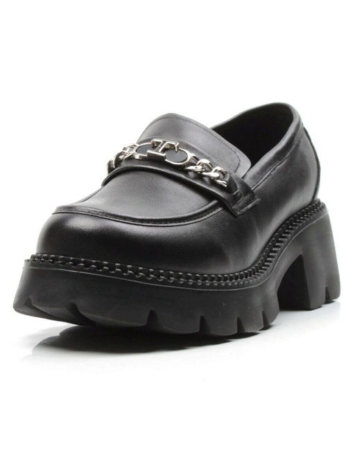 03-5939 BLACK Лоферы женские (натуральная кожа) - Фабричный китай фото 6