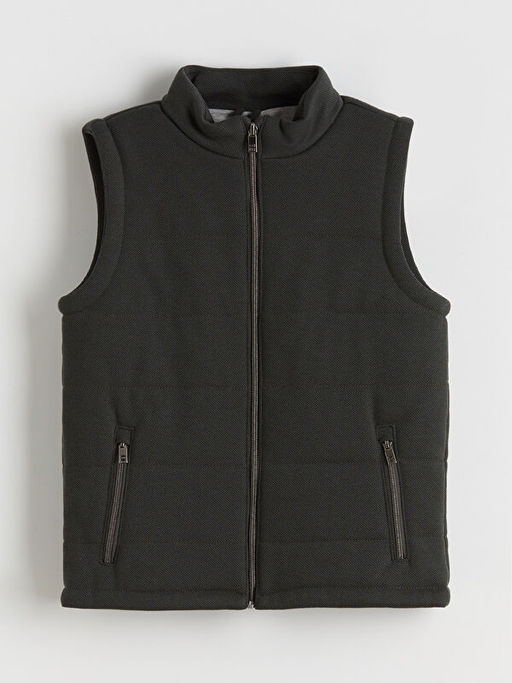 Dik Yaka Erkek ?ocuk Yelek