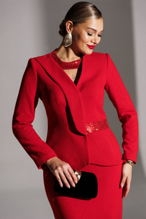 Костюм Мода Юрс 25-2888 красный