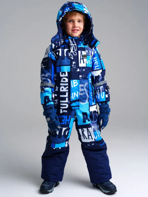 32312162 Комбинезон текстильный с полиуретановым покрытием для мальчиков