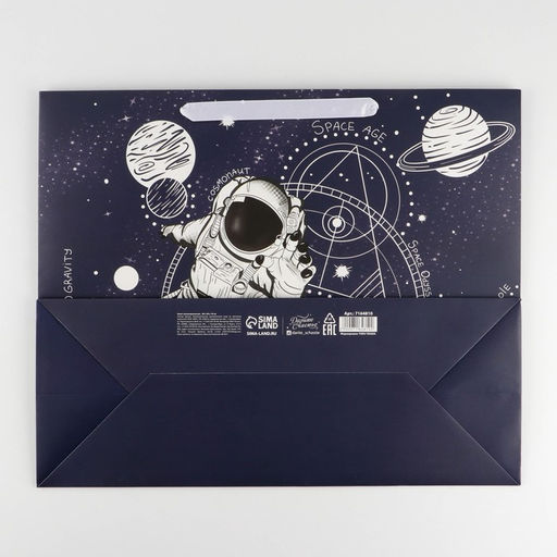 Пакет ламинированный горизонтальный Полёт, XL 49 40 19 см - Дарите счастье фото 4