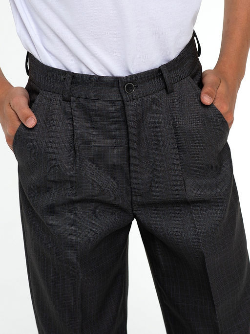 Серые брюки для мальчика Инфанта, модель 0911 СМ  фото 13