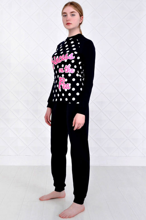 Арт. 4551 Пижама с брюками 46-54 (5 шт) Цвет:ассорти - Калинка фото 2