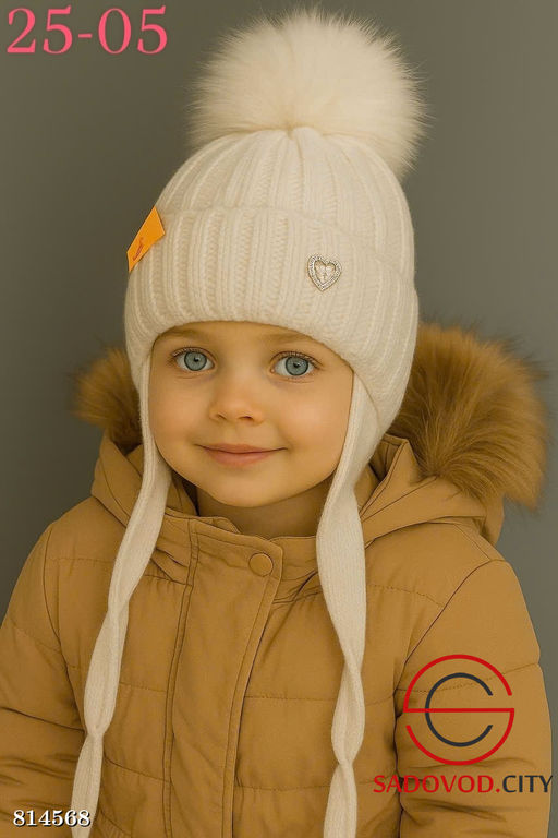 Шапка детская для девочки - Bruno фото 4