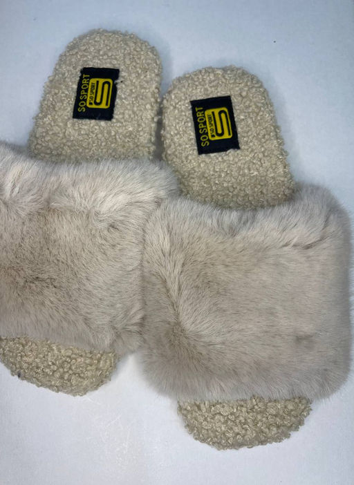 BKT0116 Тапочки СВ_БЕЖЕВЫЙ