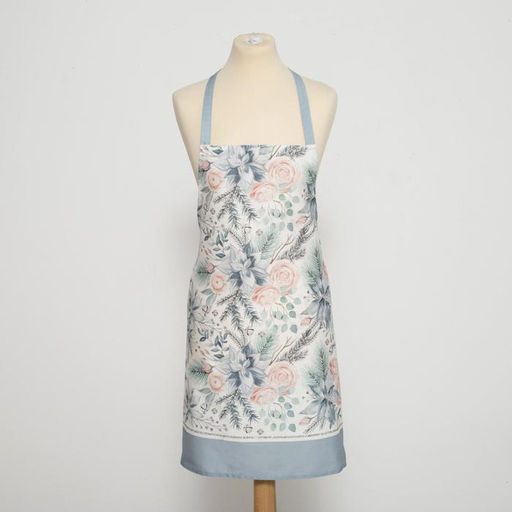 Фартук Этель Christmas flowers 60х70см, 100% хл, саржа 190 гр/м2  фото 4