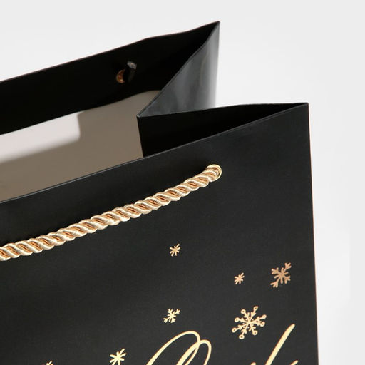 Пакет ламинированный Золото, 21 30 15 см - Дарите счастье фото 5