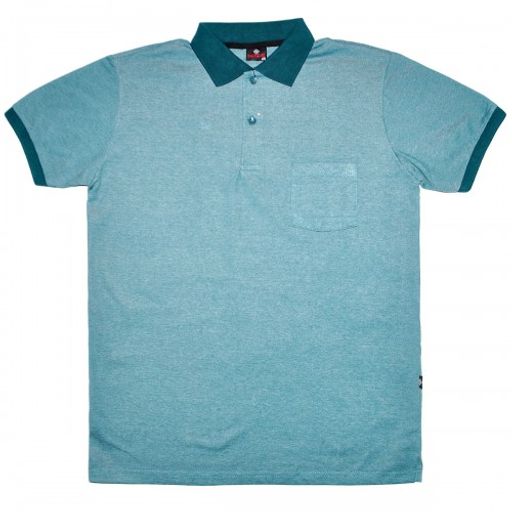 Рубашка-поло с карманом (Fayz-M), светло-зеленый