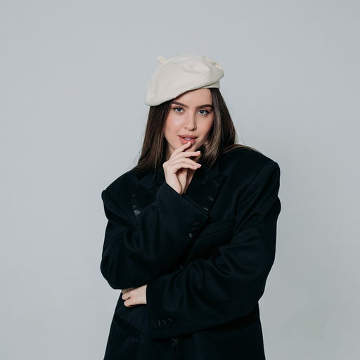 Берет, песочный, р-р 56 см