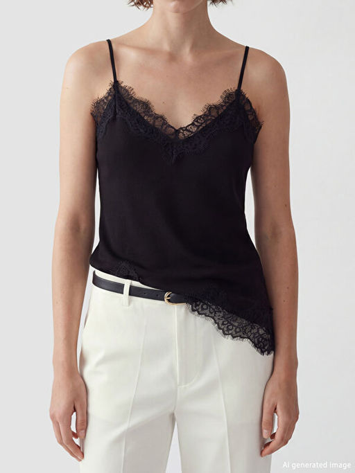 V Yaka ?p Ask?l? Dantelli Kad?n Atlet