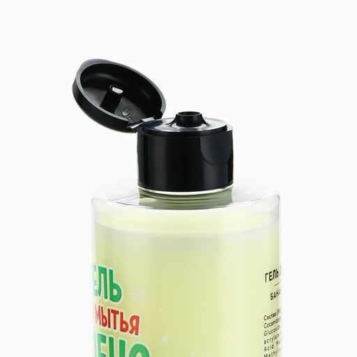 Гель для душа Для мытья члена, 500 мл, аромат банановой карамели, 18+, Чистое счастье  фото 5