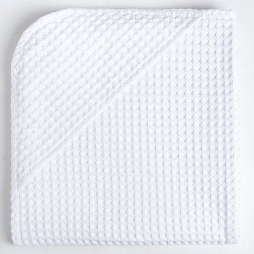 Полотенце уголок вафельное Крошка Я Boho 120х120 см, цвет белый, 100% хлопок, 290 г/м2  фото 6