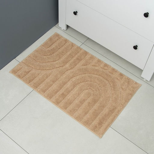 Коврик Доляна Валенсия, 50?80 см, бежевый  фото 2