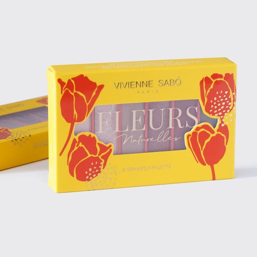 Vivienne Sabo Палетка теней для век Fleurs naturelles 02 tulipe фото 12
