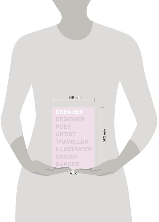 Ежедневник Dreamer (розовый). А5, твердый переплет, блинтовое тиснение, 224 стр.