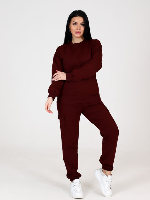 СК-2304 ЖЕНСКИЙ СПОРТИВНЫЙ КОСТЮМ (Марсал) - А-дина фото 2