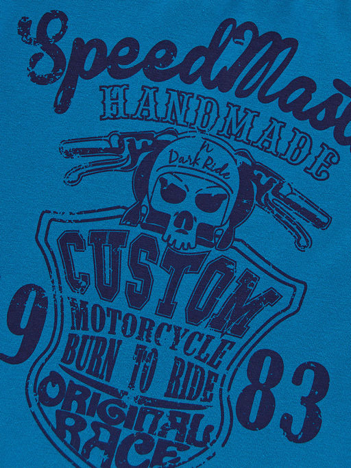 Футболка для мальчика спортивная UD 0609 синий - Mini maxi фото 3