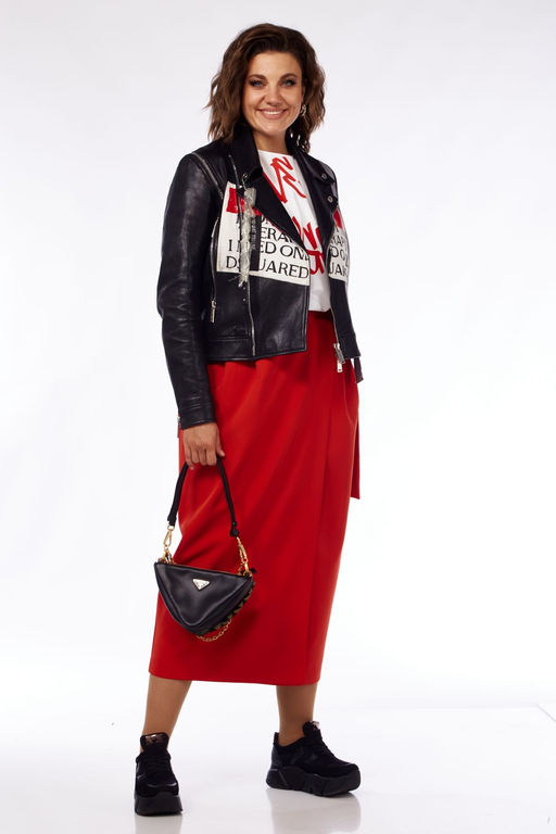 Костюм Michel Chic 1348 белый, красный  фото 4