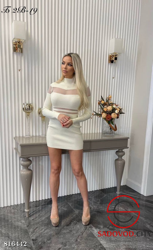 Платье женское из трикотажа - Bruno фото 9