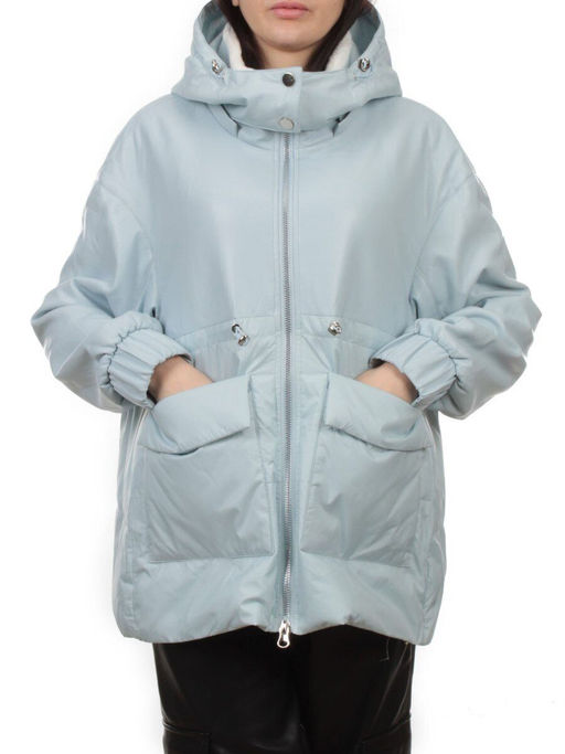 H24-210 BLUE Куртка демисезонная женская (100 гр. холлофайбер) - Fashion фото 3