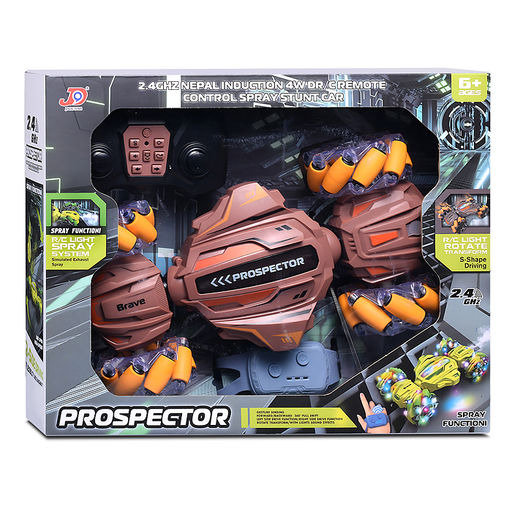 Машина "PROSPECTOR с дымом" р/у, 27 MHz, в коробке