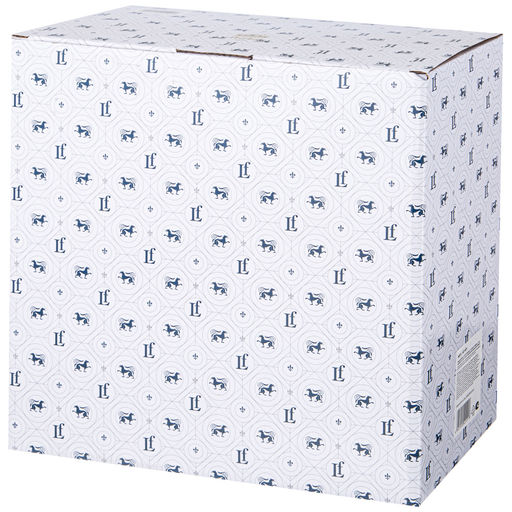 ТОРТОВНИЦА LEFARD HERBAL НА НОЖКЕ 28*23,5 СМ С ПЛАСТИКОВОЙ КРЫШКОЙ СИНЯЯ фото 2