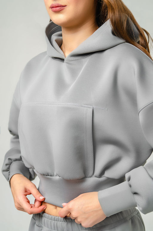 Арт. 2806 Костюм с брюками женский 42-48 (4 шт) Цвет:серый - Калинка фото 9