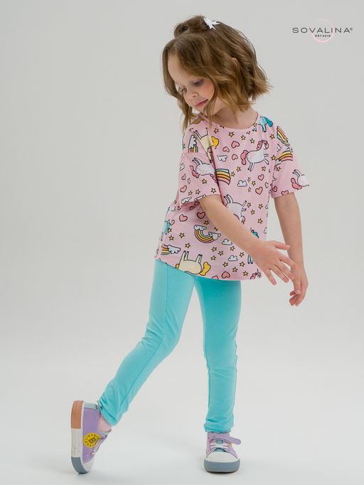 Костюм Мун единорожки на розовом-мятный - Sovalina фото 18