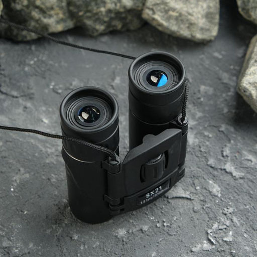 Бинокль Компакт 8х21, черный - Simaland фото 4