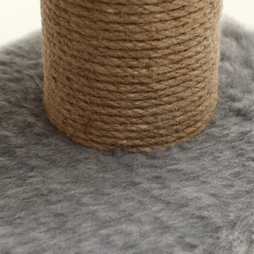Комплекс для кошек с когтеточкой, разборный, с площадкой, 56 х 42 х 90 см, серый - Пижон фото 6