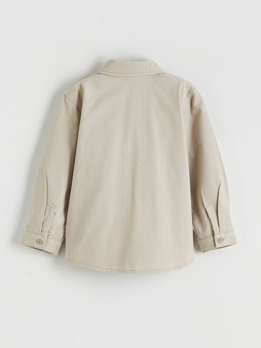 Tek Cepli Uzun Kollu Erkek ?ocuk G?mlek