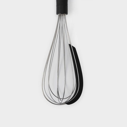 Венчик для взбивания со скребком Доляна, 31×8 см, МИКС