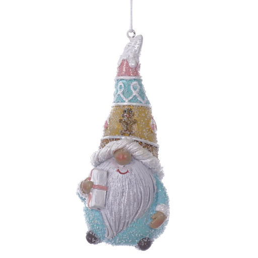 Фигурка декоративная подвесная "Гном", L4,5 W4,5 H10,5 см, 2в.