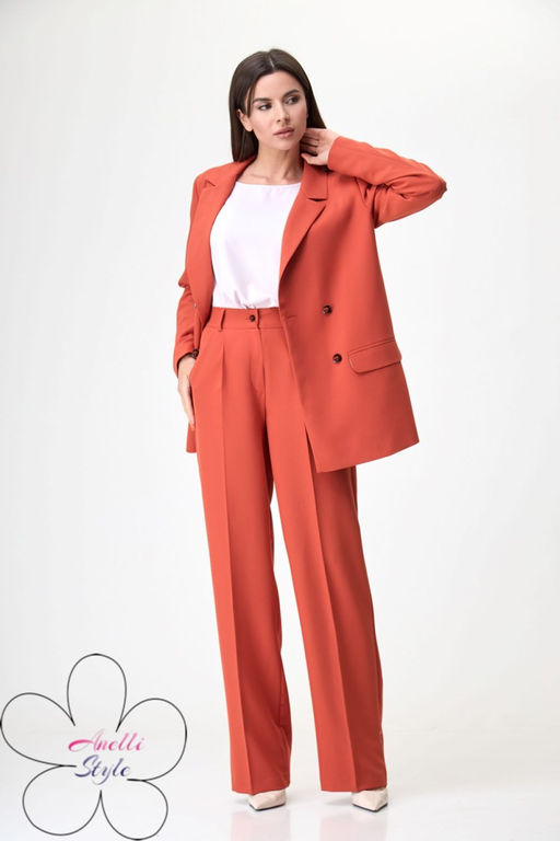 Костюм ANELLI 1298 мандариновое танго  фото 8