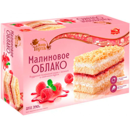Ч Торт Малиновое облако 390г
