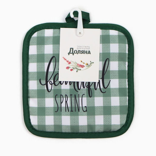 Прихватка Доляна Spring 17х17 см, 100% п/э  фото 5