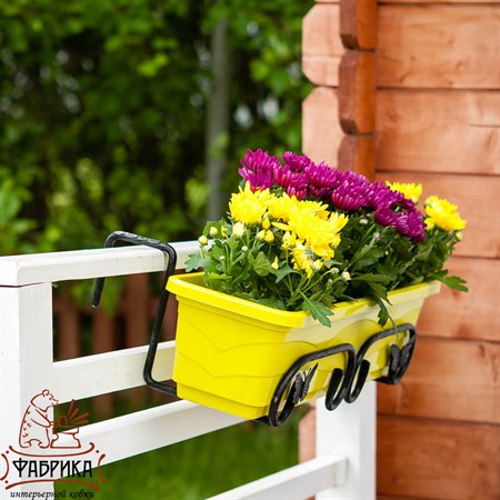 Балконная подставка для цветов 51-202 - Фабрика интерьерной ковки фото 4