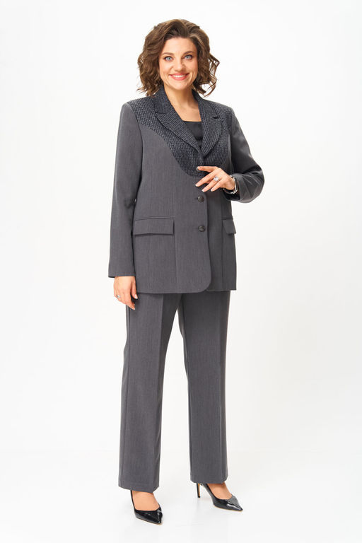 Костюм Anastasia Mak 1297 серый