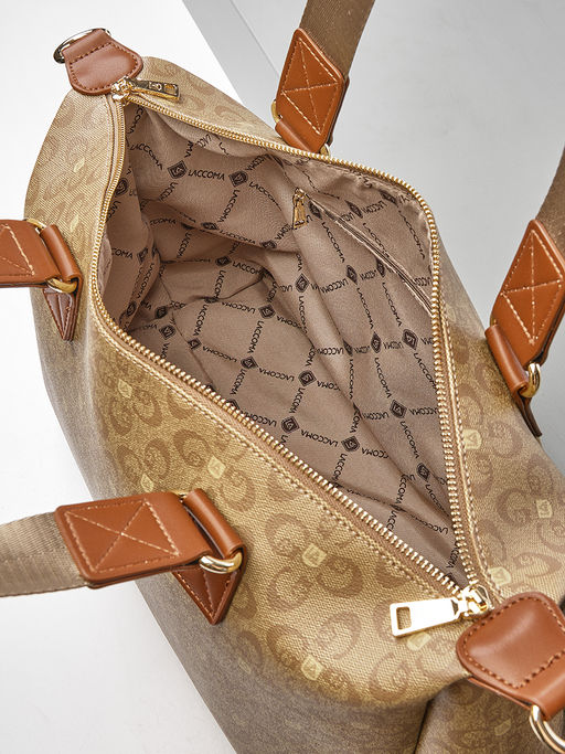 LACCOMA сумка AC89100-лагуна темно-бежевый эко кожа