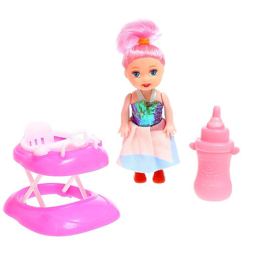 Кукла малышка Ева с аксессуарами, МИКС - Simaland фото 16