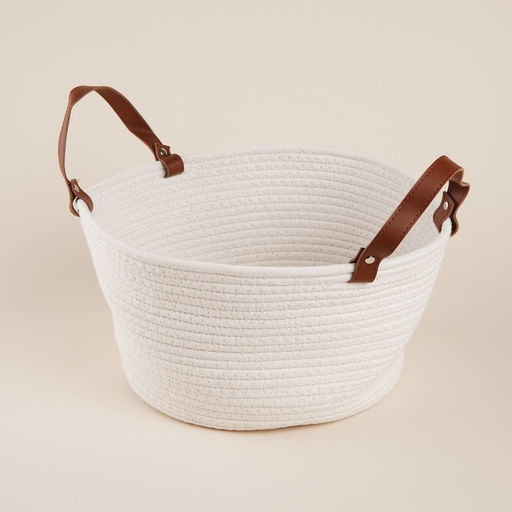 Корзина для хранения SL Home Луиза, плетёная, ручной работы, 333316 см, белая - Sima-land home фото 2
