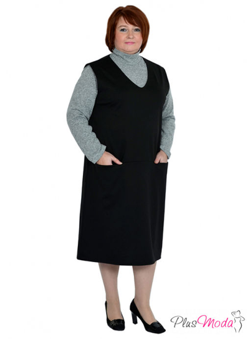 Платье Модель №534 размеры 44-84 - Plusmoda фото 7