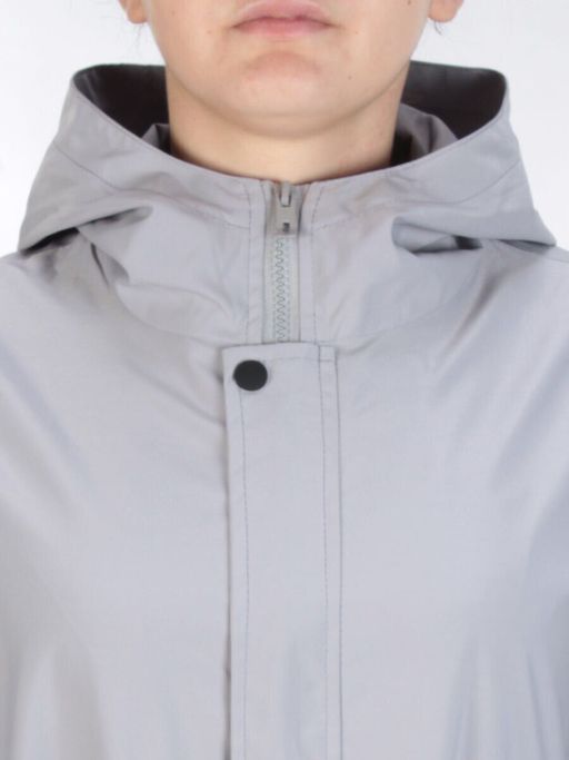 908 GRAY Ветровка женская NANOGUE (100% полиэстер) - Фабричный китай фото 11