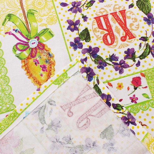 Скатерть Доляна Светлая Пасха 180*144 см, 100% хлопок, рогожка 164 г/м2  фото 8