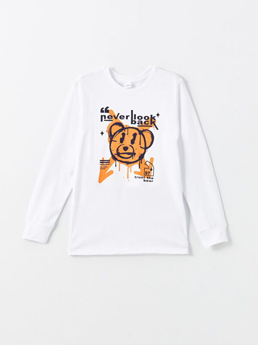 Bisiklet Yaka Erkek ?ocuk Pijama Tak?m? - Waikiki фото 2